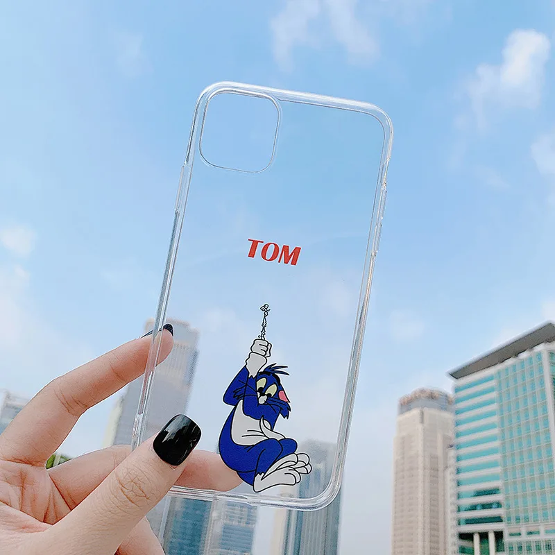 Прозрачный чехол для iPhone X, XR, Xs, Max, 11, 8, 7, 6, 6s Plus, 11 Pro, Max, мягкий чехол из ТПУ - Цвет: 1
