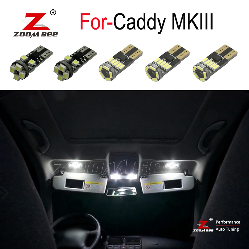 13x LED dome map bulb Interior reading Lights Kit for Volkswagen Accessories for Caddy MK 3