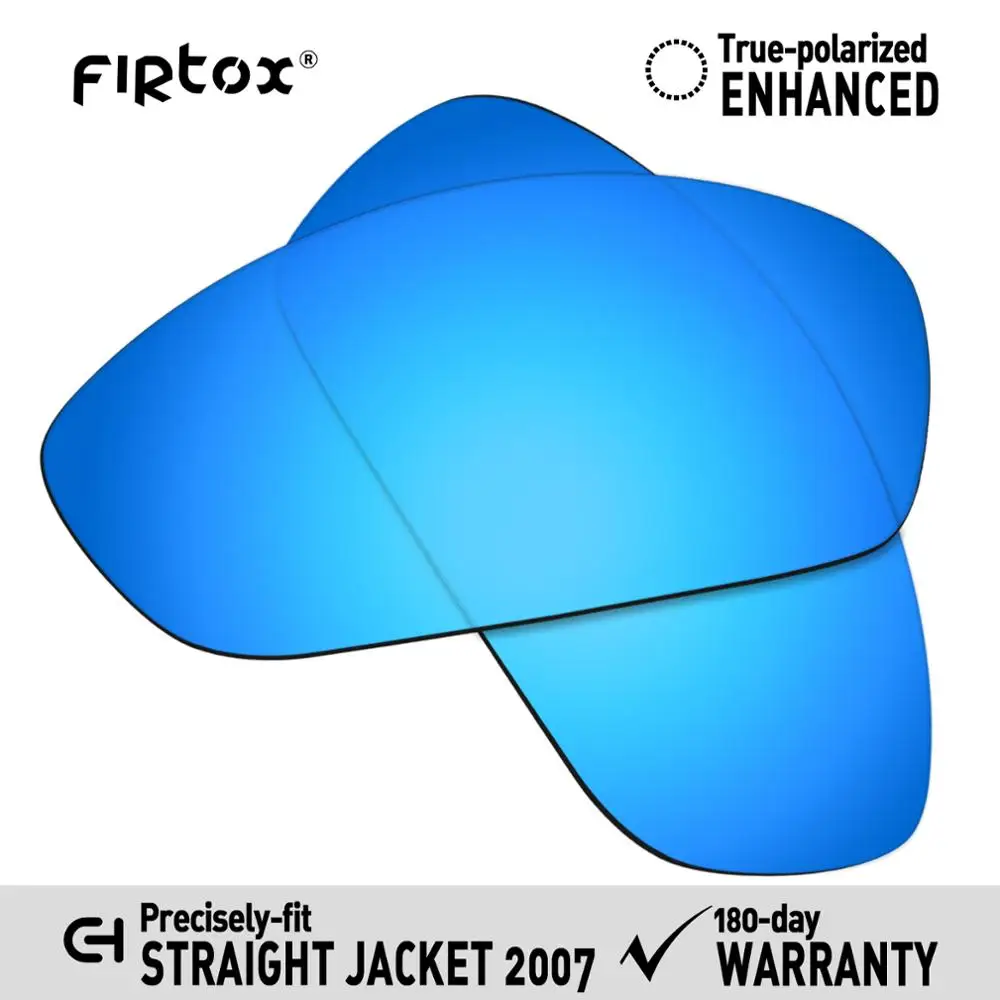 Blue-Polarized Firtox настоящие поляризованные Сменные рассеиватели UV400 для солнцезащитных очков-oxley Straight Jacket 2007(Только Совместимые линзы - Цвет линз: Blue-Polarized