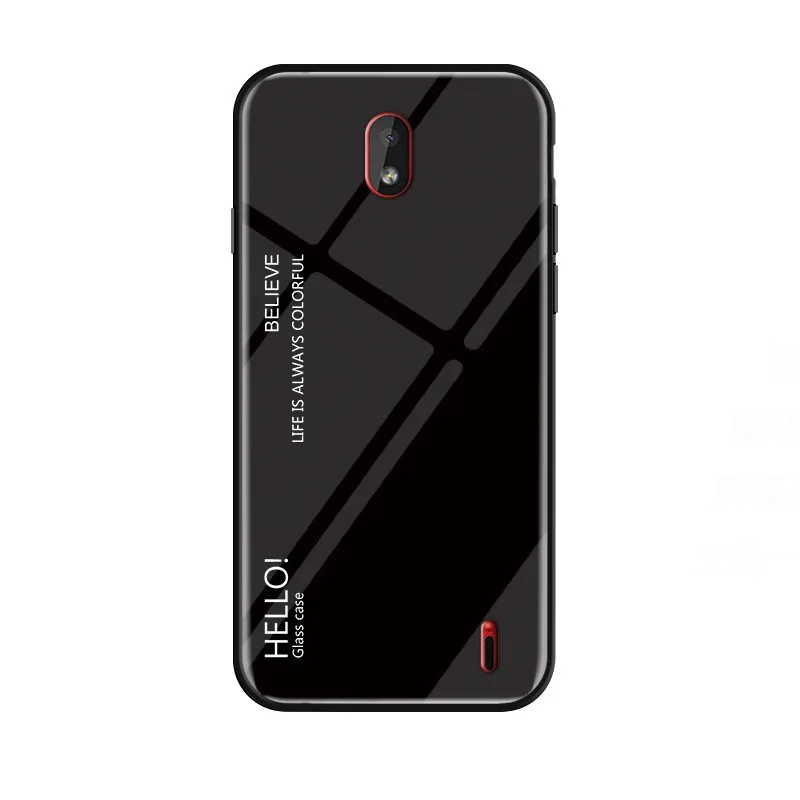 Градиентное закаленное стекло для Nokia X6 8 Sirocco X7 7,1 Plus X71 3,1 Plus защитная задняя крышка оболочка для Nokia 9 4,2 - Цвет: 01
