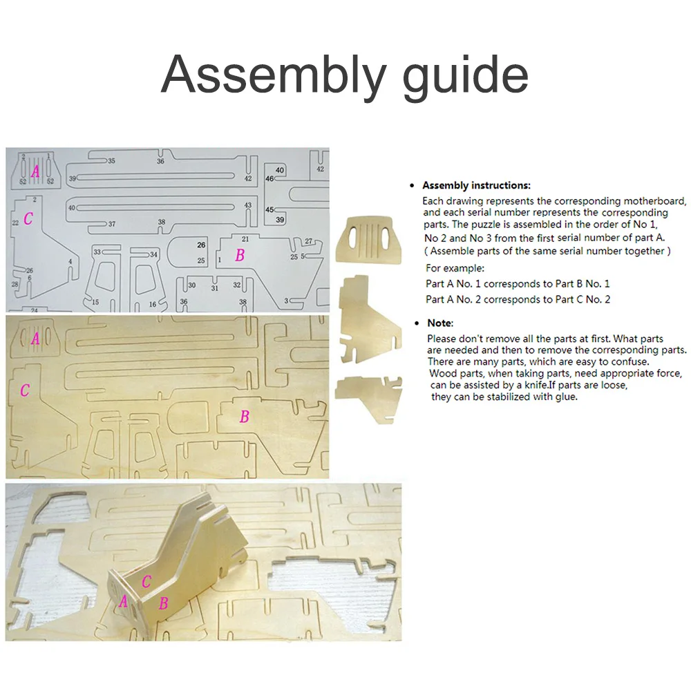 3D Скелет деревянный пазл детская игрушка трехмерная головоломка модель