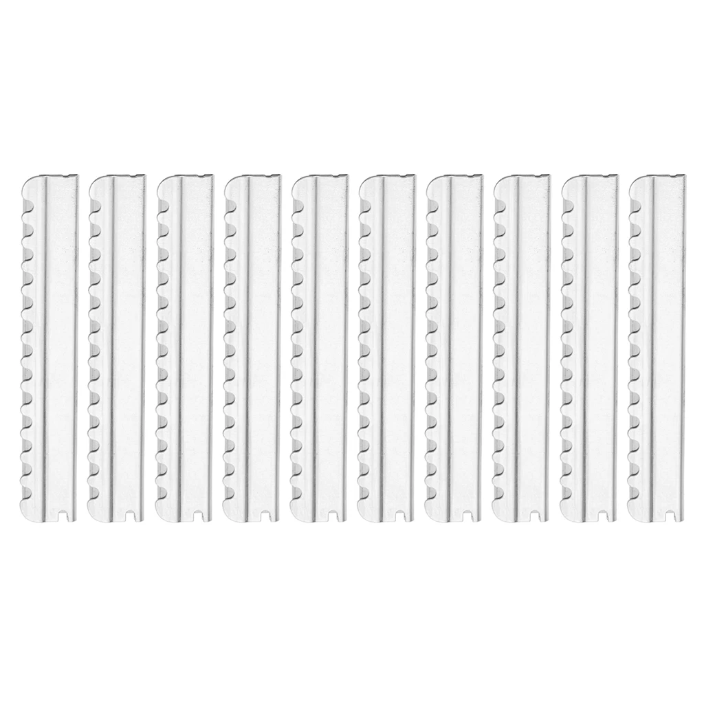 10 Pieces/Box Hairdressing Salon Barber Replacement Hair Shaper Styling Thinning Texturing Feathering Blade