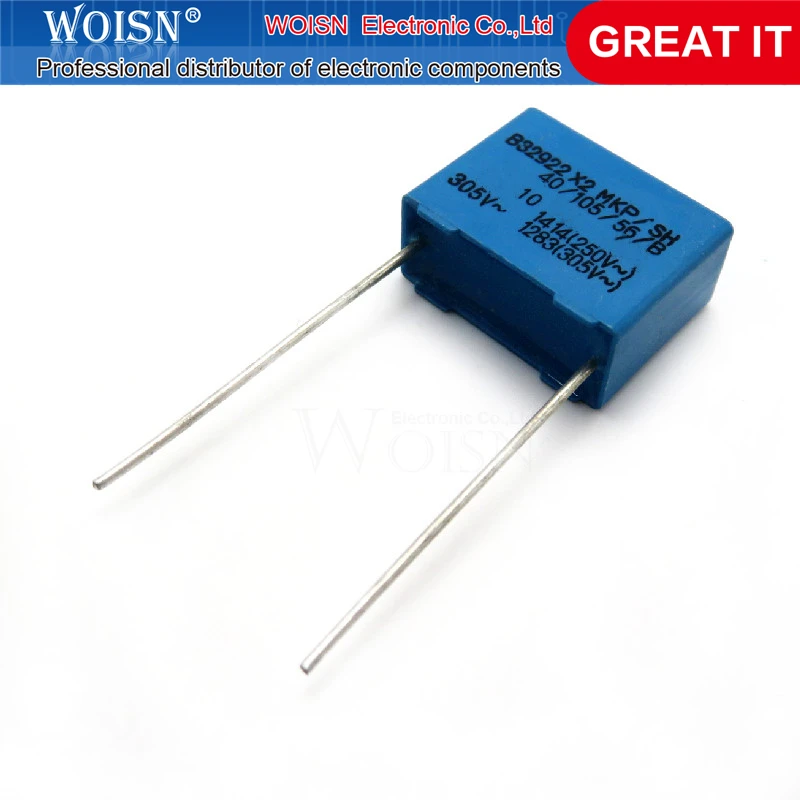 5 шт./лот B32922 0 1 мкФ 305VAC 100NF 305V 104 P15 в наличии | Электронные компоненты и