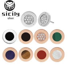 Fit bulgaria серьги для женщин, серебро 925 пробы, высокое качество, оригинальная Керамическая форма, модные ювелирные изделия для пар, свадебный подарок