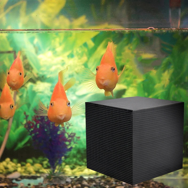 Eco-Aquarium Водоочиститель куб ультра сильная фильтрация и поглощение товары для дома очистка воды куб