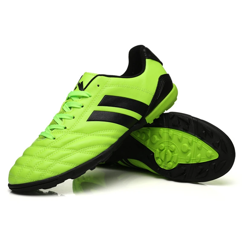 Hard Court Turf Football Shoes Men Women Boys TF Soccer Boots Kids Children Indoor Futsal Cleats Sport Training Sneakers 30-45 football shoes