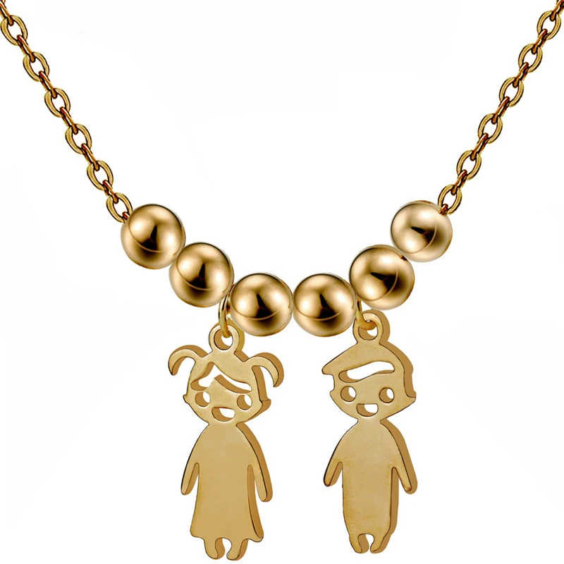mother's day necklace with children's names