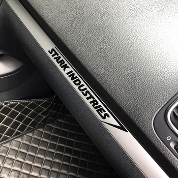 

2pcs LuLuSticker#190 20x2.5cm Captain Shield Stark Industries Reflective Car Stickers and Decals Motorcycle Motorbike Stickers