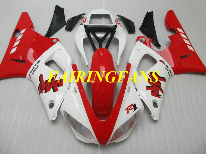 Комплект обтекателей под давлением для кузова YAMAHA YZFR1 98 99 YZF R1 YZF1000 1998 1999 ABS Красные