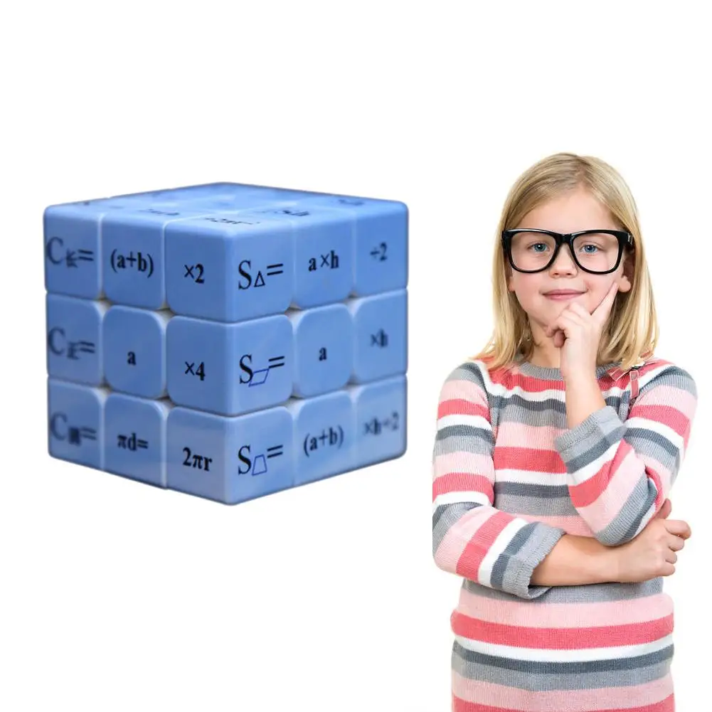 Мини-Волшебный куб обучения 3x3x3 математическая формула скорость magico Cubo Твист Головоломка игрушки для детей подарок развивающие инструменты
