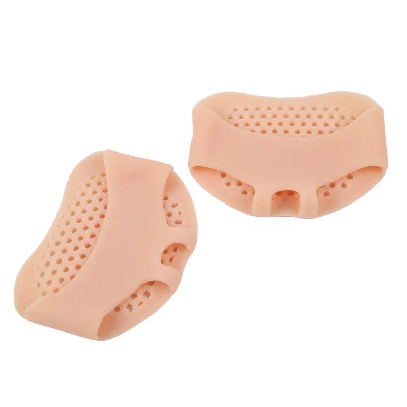 1Pair Silicone Gel Insoles Pads Cushions Forefoot Pain Support Front Feet Care Heel Shoes Slip Resistant Pads Washable Non-slip orange knee high socks