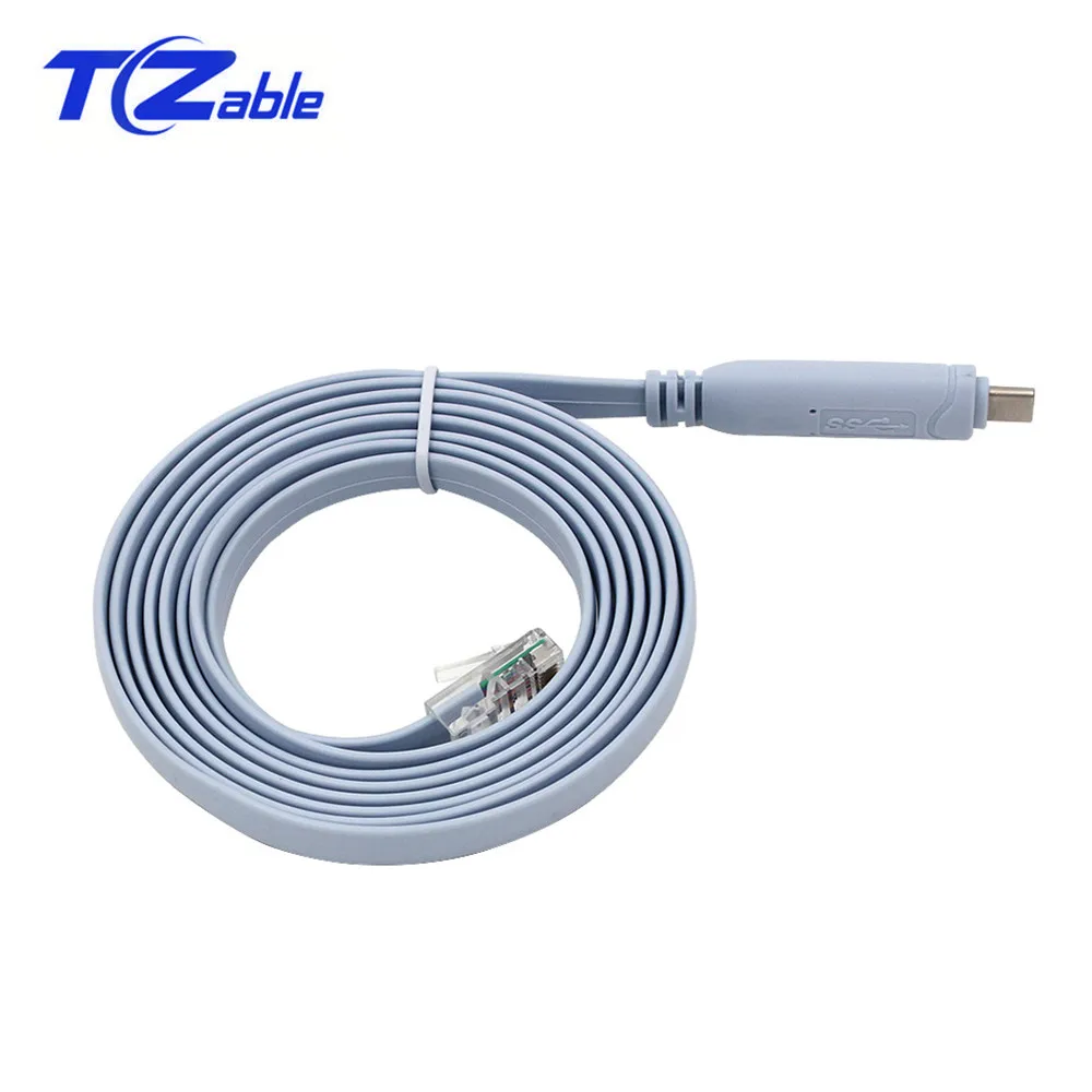Cable de serie de Chip FTDI, Cable de consola USB C 3,1 a RJ45, RS232