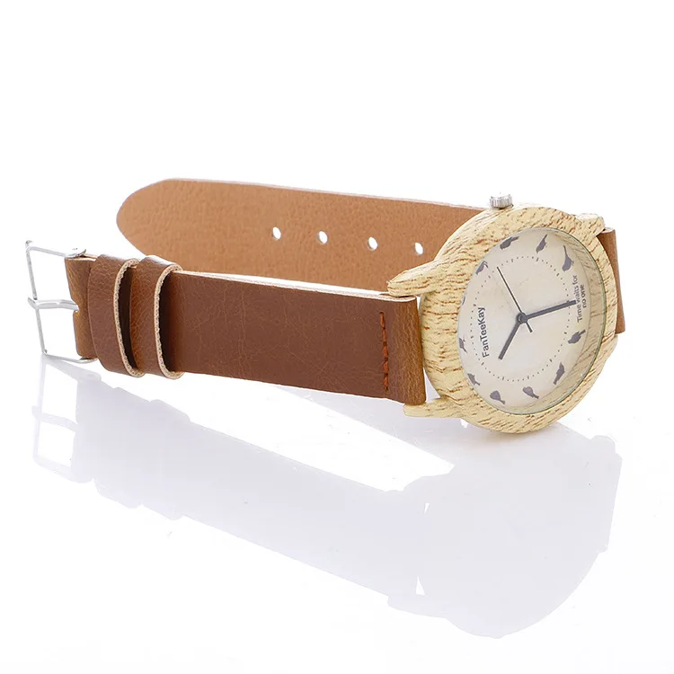 Часы для студентов Reloj Mujer простые наручные часы с креативным дизайном птиц