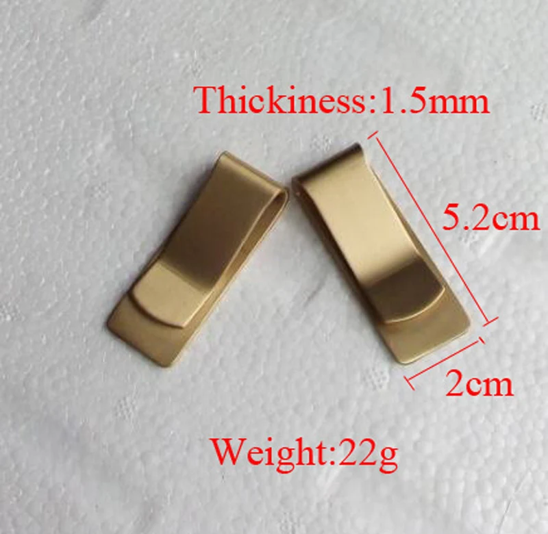 Metal Money Clip Credit Card Holder for Men