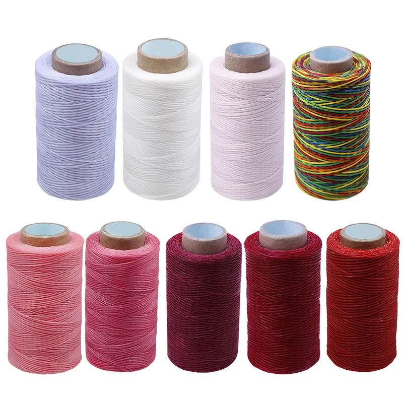 Heavy Duty Leather Sewing Waxed Thread Wax Cord String Hand Stitching Craft 150D Heavy Duty Leather Sewing Waxed Thread Wax Cord String Hand Stitching Craft 150D