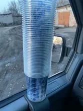 Taza desechable para pistola pulverizadora de pintura, tazas de mezcla de plástico transparente, Flexible, graduadas, para pulverización de coche, 50/100 ml, 25/600 Uds.