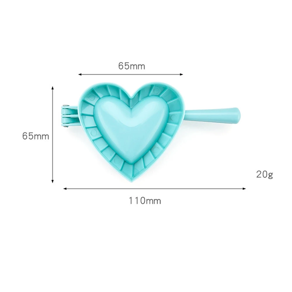 Новинка, Пшеничная солома, сделай сам, инструмент для изготовления теста, Jiaozi Pi, форма для выпечки, формы для выпечки, кухонные аксессуары, формы - Цвет: Heart-shaped S