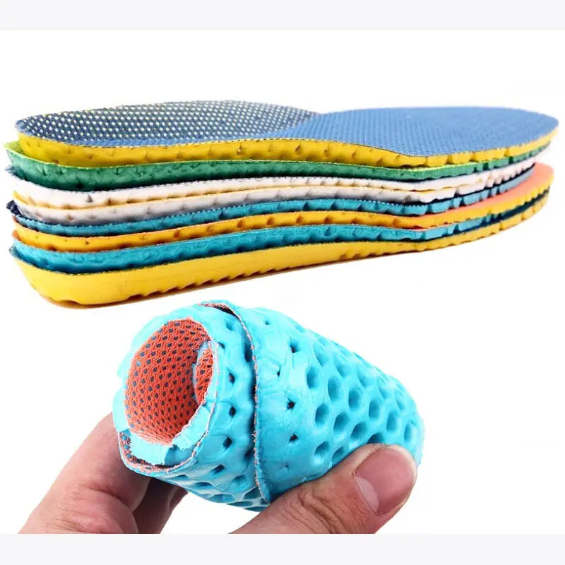 1pair Stretch Breathable Deodorant Shoe Running Cushion Insoles Pad Insert 35-40