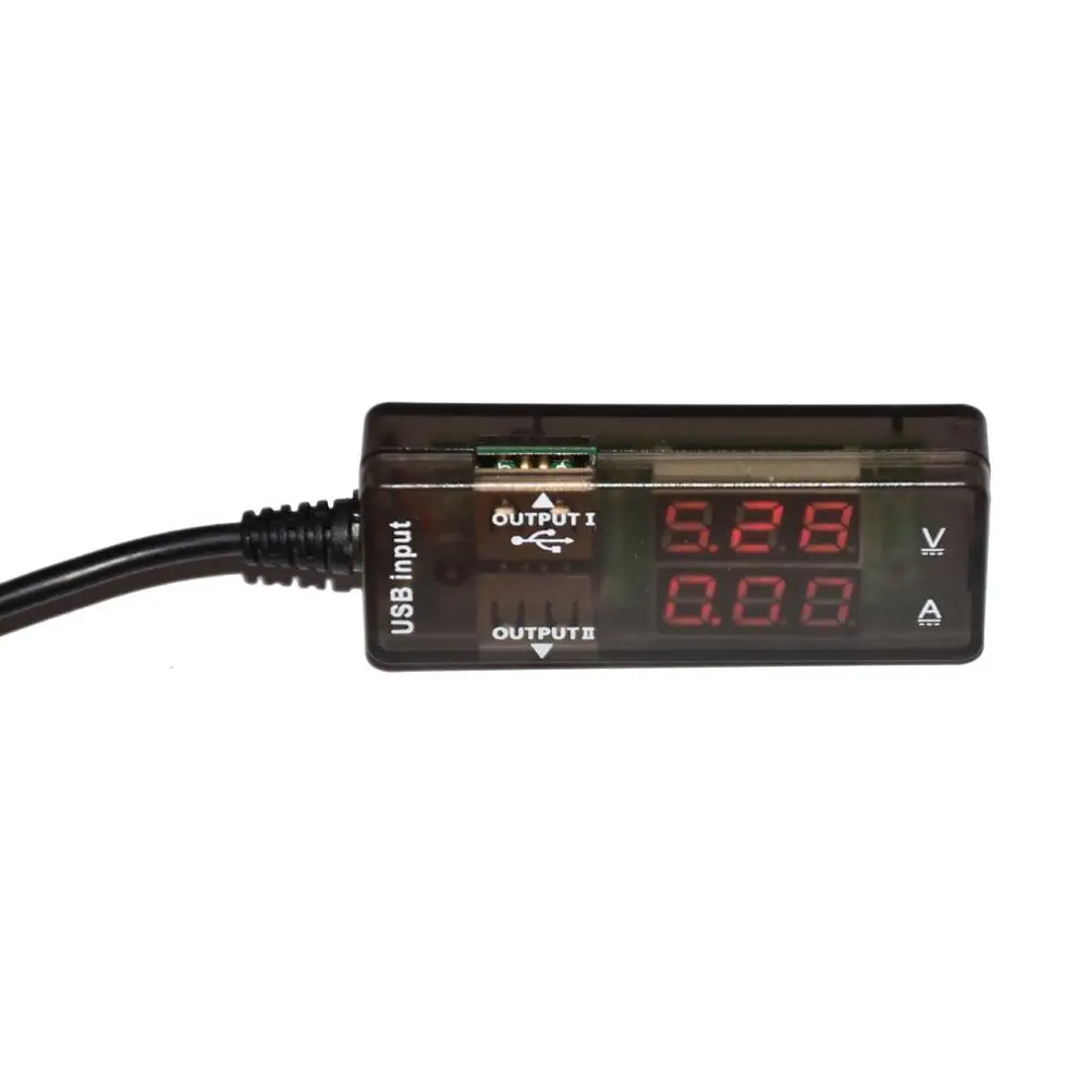 USB ЖК-детектор Вольтметр Амперметр мощность Емкость батареи измеритель тока тестер USB детектор зарядное устройство Емкость Тестер