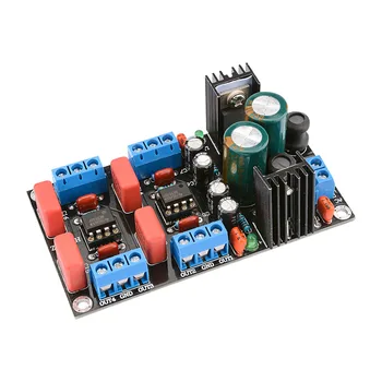 

AIYIMA NE5532 Preamplifier Amplifier Tone Board 4.0 Channel Preamp Volume Tone Control Single Power Home Sound Theater