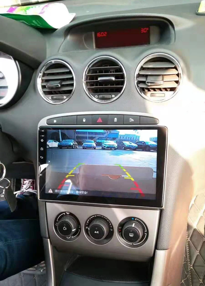 Автомобильный радиоприемник 2DIN с gps для Peugeot 308 408 android 8 1 wifi 4g четырехъядерный