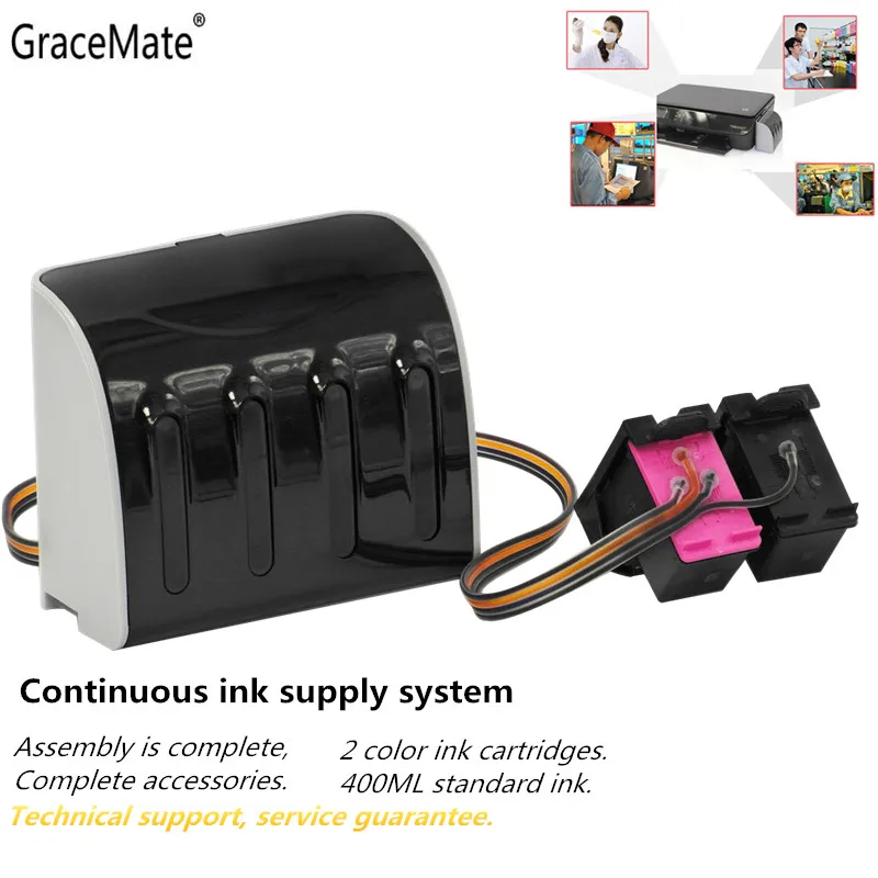 Сменная чернильная система GraceMate для HP 304 СНПЧ Deskjet 2620 2630 2632 Envy 5030 5020 5032 3720 3730