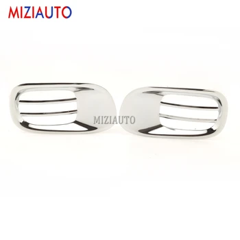 

2 Pcs Side Lamp Cover for Jeep Renegade 2015-2019 Light Trims Bumper Protector & 2 Pcs Rear Tail Fog Light Lamp Left Right Frame