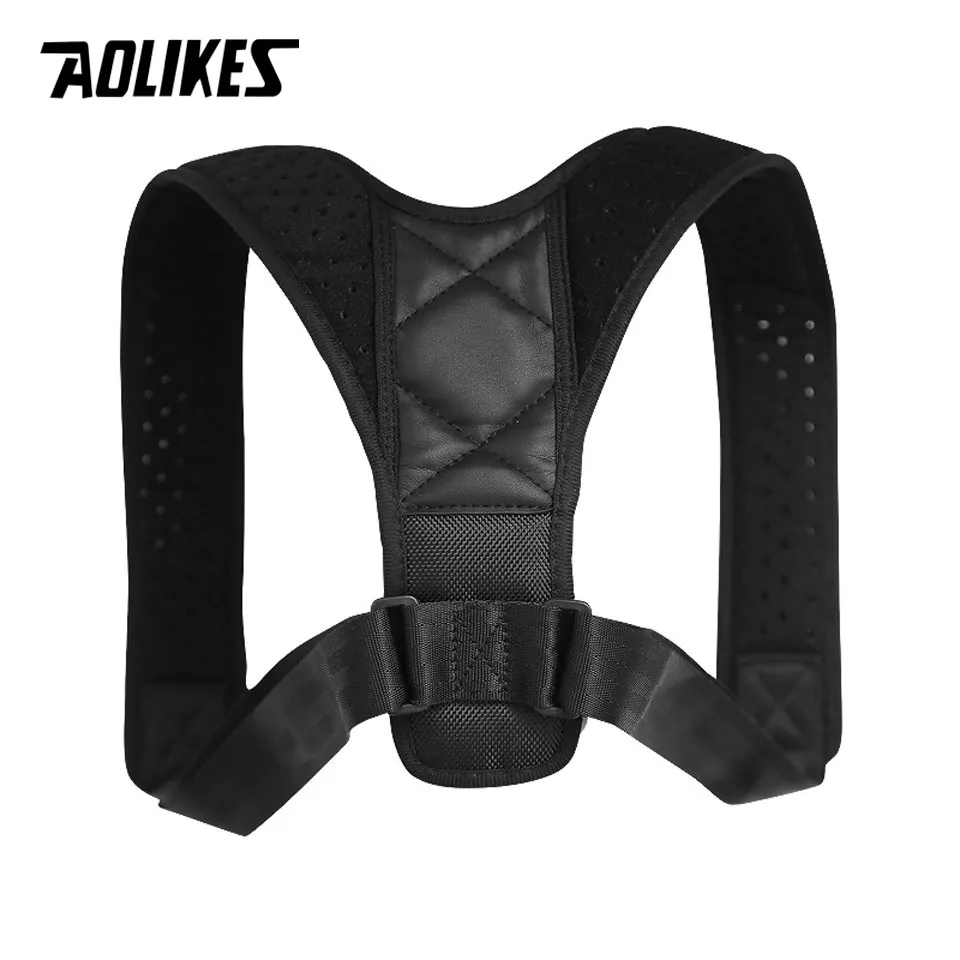 B Style AOLIKES 1 шт. Корректор осанки ключицы поддержка Скоба для мужчин и женщин поддержка спины предотвращает сдавливание и облегчение боли в спине - Цвет: B Style