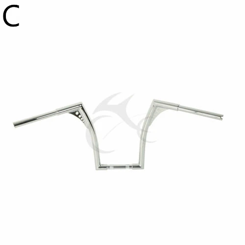 Ручка для мотоцикла для Виктории Harley Touring Sportster FLST FXST One Inch Bars - Цвет: C
