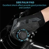 WEST BIKING Breathable Cycling Gloves Touch Screen Anti-slip Shockproof Pad MTB Bike Gloves Sport Fitness Running Bicycle Gloves 5