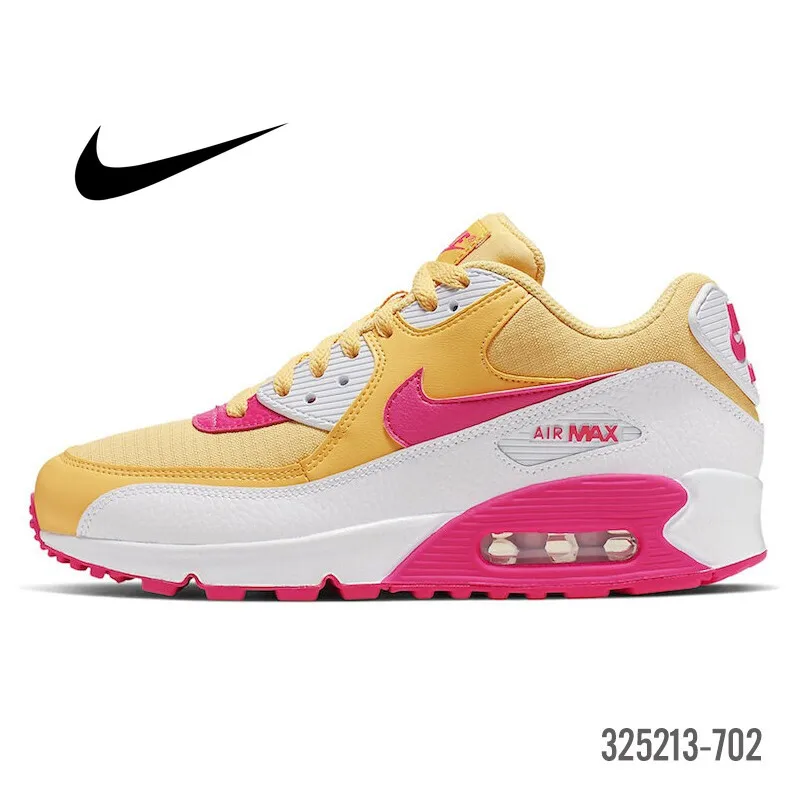 Оригинальный и аутентичный с NIKE AIR MAX 90 ESSENTIAL Для женщин обувь для бега на открытом