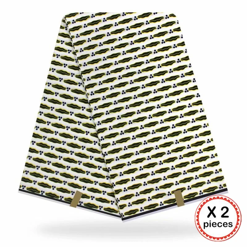 Африканская ткань с восковым принтом, хлопковая ткань для шитья, Анкара, африканская ткань, 12 ярдов, Нигерия, Гана, свадебная одежда, платье 91704