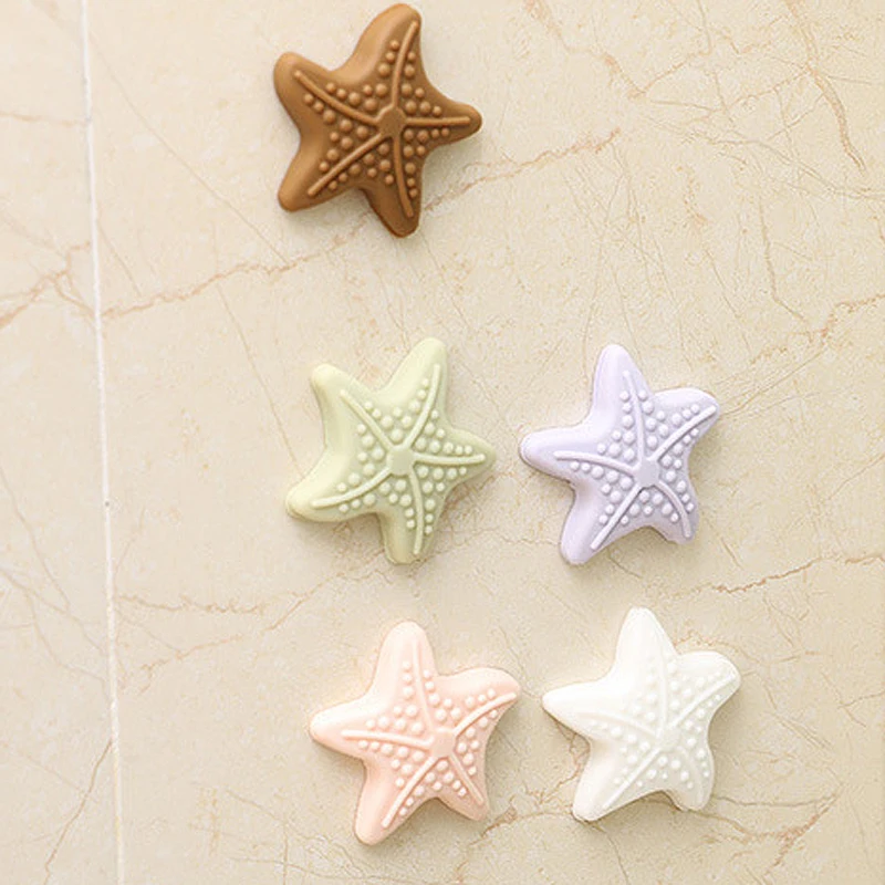 1Pc Home Decor Thickening Mute Fenders Door Wall Stick Modelling with luminous Rubber Handle Door Lock Protective Pad