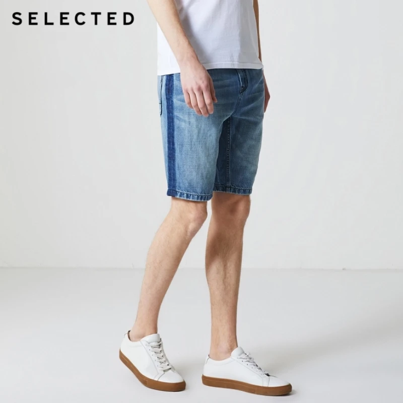 linen denim shorts