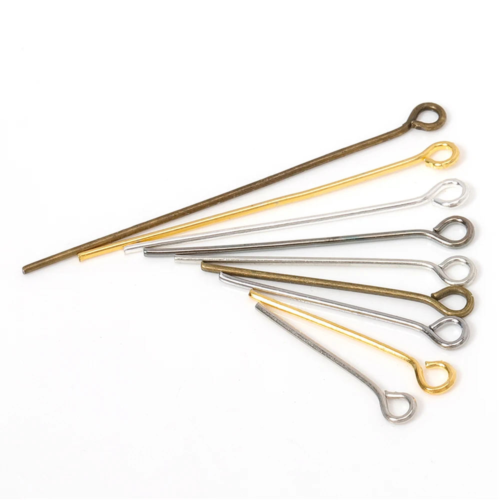 Metal Jewelry Making Components Metal Eye Pins Needles Jewelry