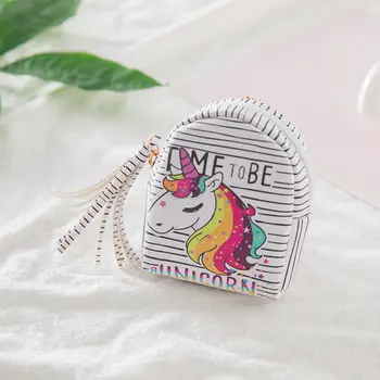 

Fashion Women Fashion Cartoon Mini Coin Unicorn Wallet Card Purse Bag Keys Pouch Gifts