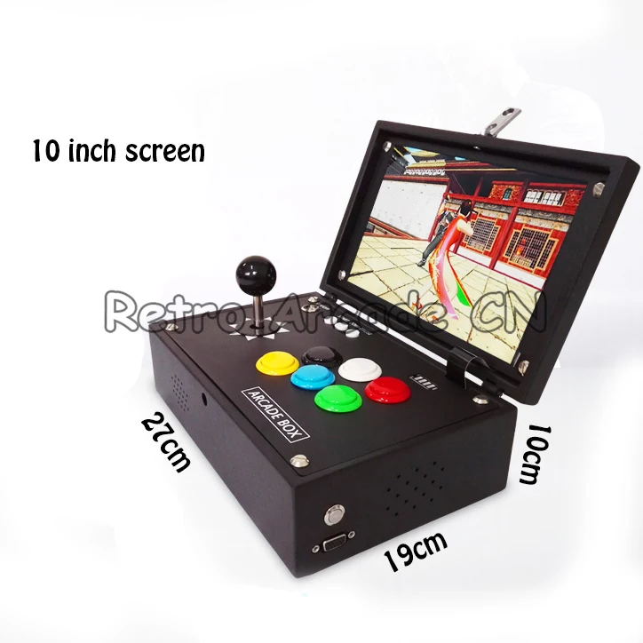 US $299.99 Arcade Mini Bartop Console 2448 in 1 Wifi Version 140 3d Games Pandora SAGA Video Foldable 10inch LED Download Games Online