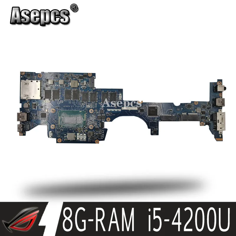 ZIPS1 LA-A341P материнская плата для ноутбука For Lenovo ThinkPad YOGA S1 оригинальная 8G-RAM I5-4200U |