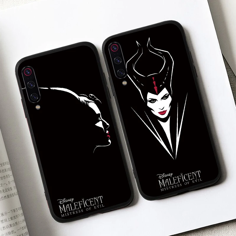 soft slim Case on for Samsung Galaxy S8 S9 S10 S 7 9 edge Note 10 A40 A50 A70 A8 2018 M20 A 50 70 Back Cover caracasa Maleficent | Мобильные