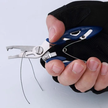 

Fishing Plier Scissor Braid Line Lure Cutter Hook Remover Tackle Tool Cutting Fish Use Tongs Scissors Fishing Pliers 3 Colors