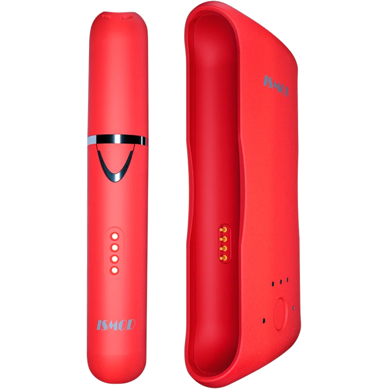 HUIMOKE iSMOD II PLUS 2600 мАч тепло не горит табак Pin-style тепло электронная сигарета для icos Stick - Цвет: Красный