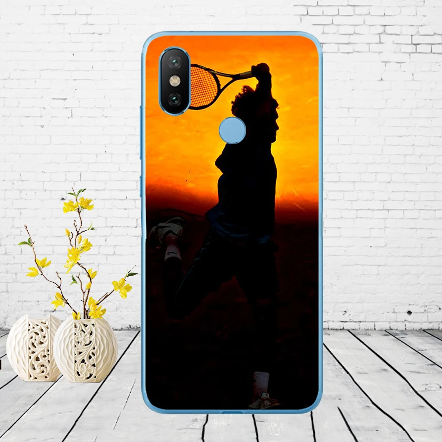 Мягкий силиконовый чехол 85DD Tennis star roger federer для Xiao mi Red mi 6 6a mi 8 a2 lite note 5 6 pro 7 Case