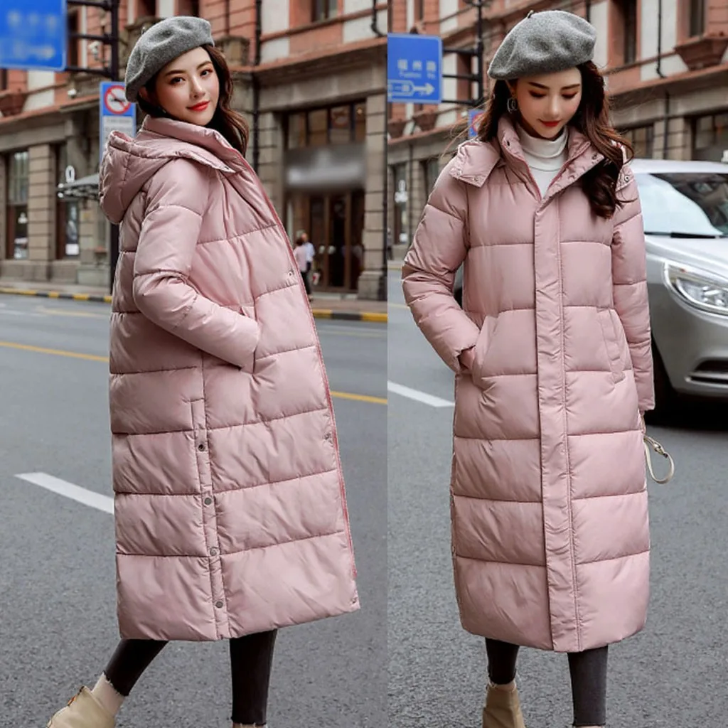 Chaqueta mujer manteau femme зимнее пальто для женщин зимнее теплое хлопковое зимнее пальто с длинными рукавами abrigos mujer invierno