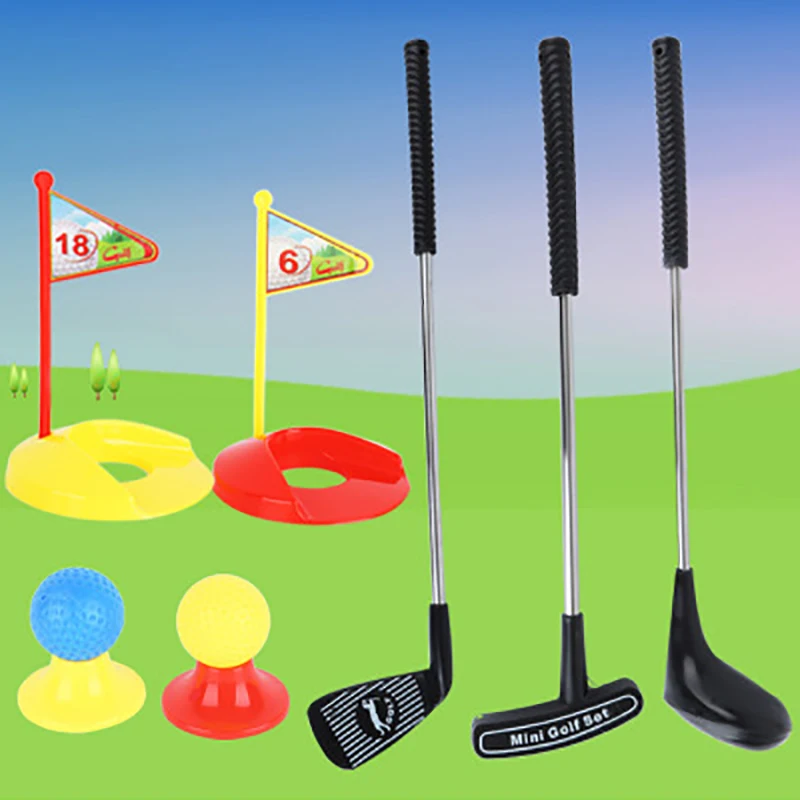 

Golf Toy Set Sports For Kids Learning Active Toys Colourful Development Outdoor Play Sport Game For Children Xmas Gifts