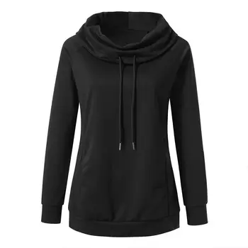 

clothing OWLPRINCESS 2019 Winter New Pullover Solid Color Hooded Sweater Long-Sleeved Sweater