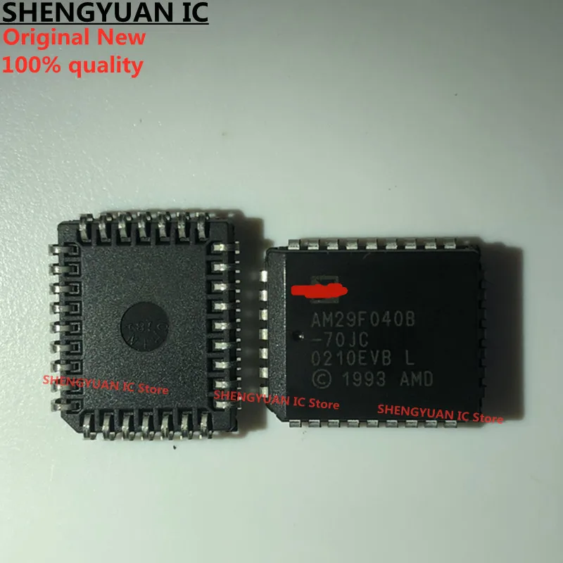 Флэш-память AM29F040B AM29F040B-70JC дюйма 4 Мбит (PLCC-32 K x 8 бит) CMOS 512 в | Электронные компоненты