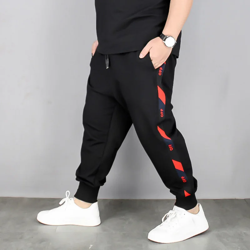 

plus size 7XL 8XL 11XL 12XL men sweatpants spring Autumn oversize soprts pants Stretch Elasticity loose pants 170KG 70 72 74 76