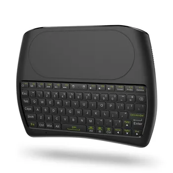 

D08 English Version 2.4GHz Wireless QWERTY Keyboard Remote Control