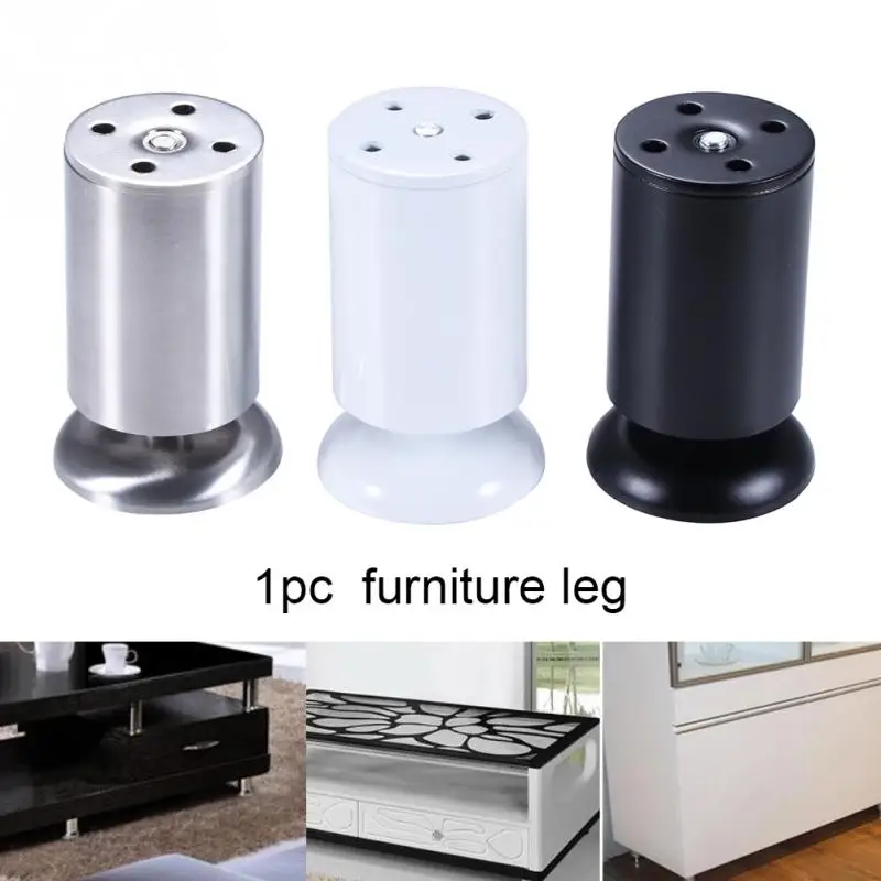 

Furniture Leg Stainless Steel Home Stable Adjustable Height Non Slip Bed Riser Wear Resistant Solid Cabinet Sofa Round Screw
