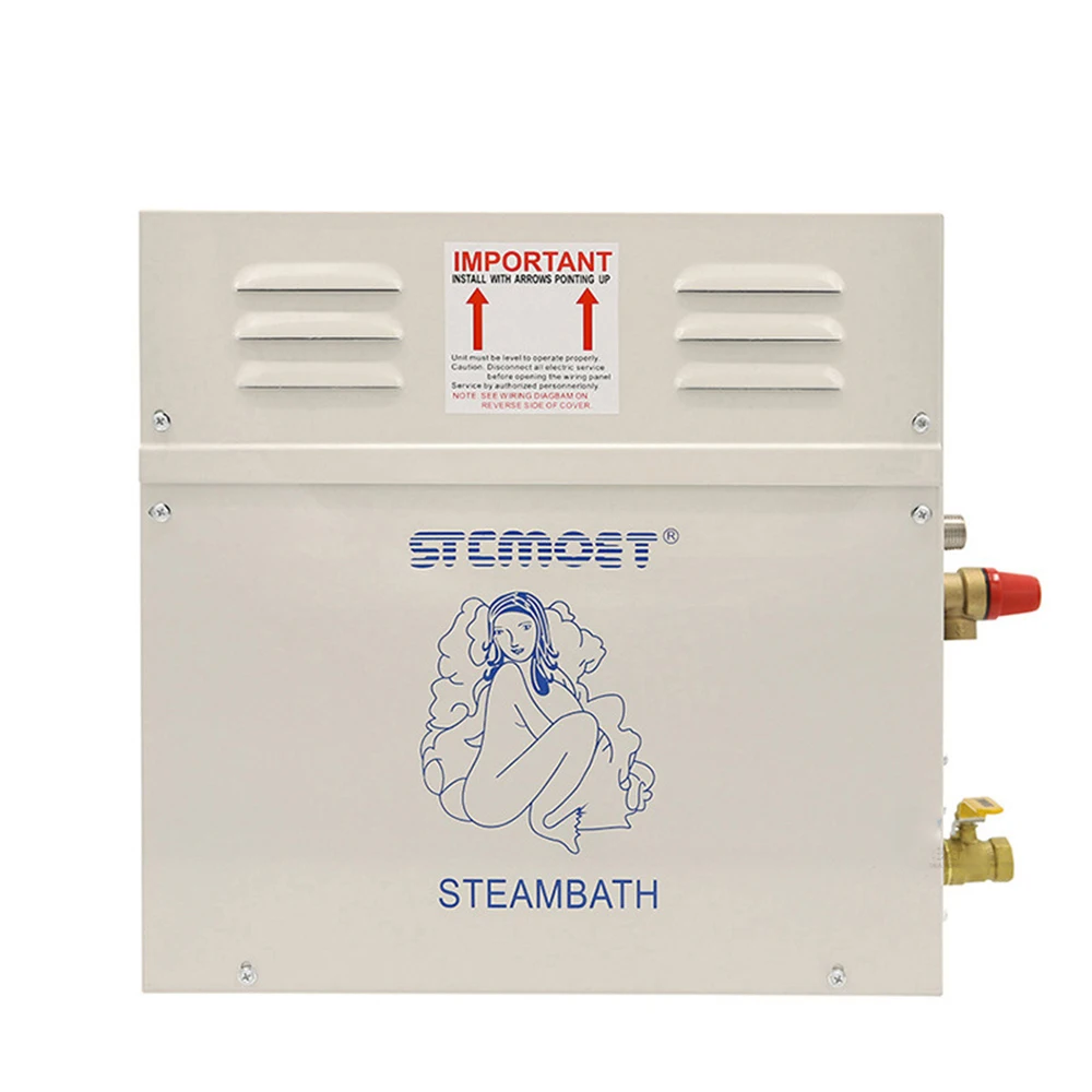 12KW Steam Generator Sauna Steam Bath Machine For Home Sauna Room SPA Fumigation Machine 220V With Digital Controller 2